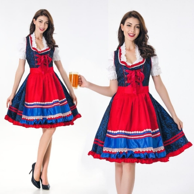 European and American game uniforms role playing maid costume restaurant maid service clothing