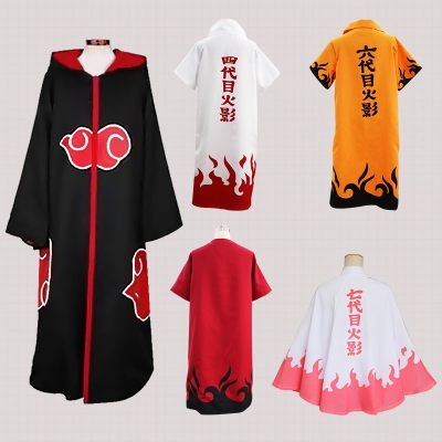 Naruto COS clothing Xiao Hongyun cloak cosplay Uchiha clothes eagle organization Sasuke cloak