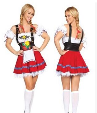 Halloween costumes European and American Halloween new German Oktoberfest performance clothing oktoberfest costume