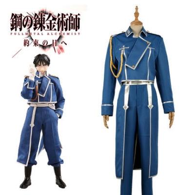 Fullmetal Alchemist Roy Dazuo / Sius Military Uniform cospaly Costume