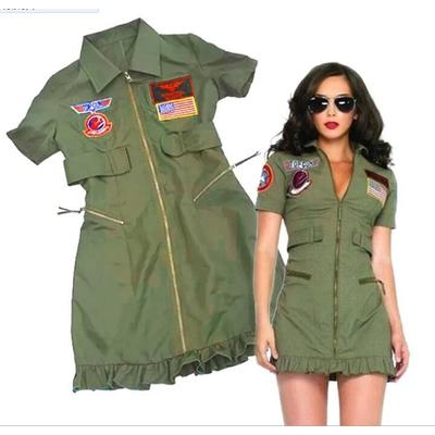 New Halloween handsome air force secret service officer uniform aircraft division uniform uniform temptation night DS stage performance costume