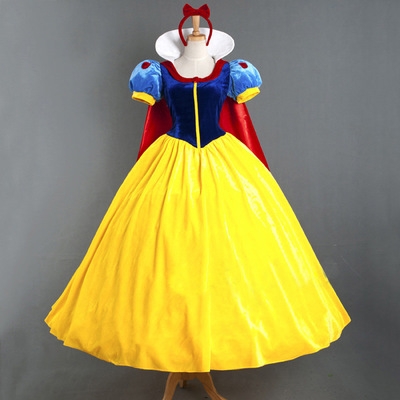 Halloween adult Snow White dress stage performance cosplay costume Cinderella fairy tale costume