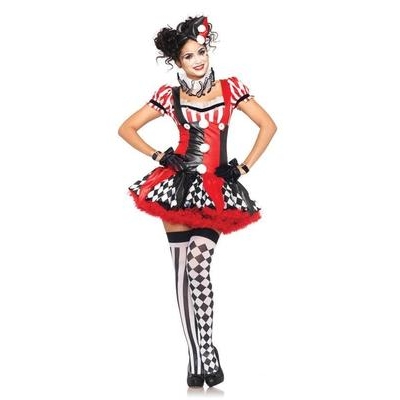 New Halloween costume cosplay party bar adult cute clown cosplay costume