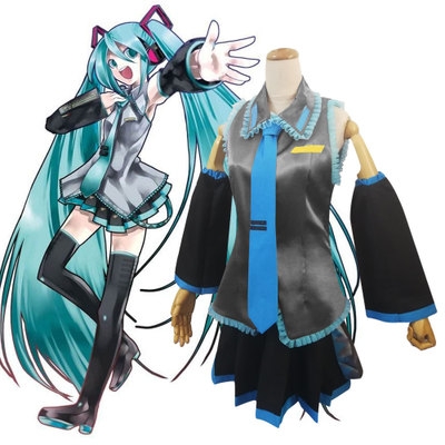 cos Hatsune Miku VOCALOID maid outfit MIKUCOS Hatsune clothes cosplay costume