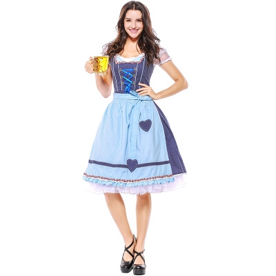 German Bavarian Oktoberfest Costume Munich National Culture Carnival Costume