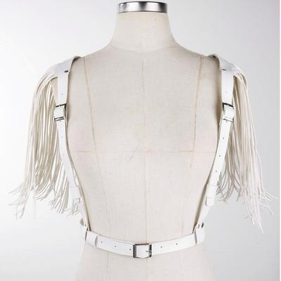 New fashion belt leather adjustable tassel shoulder strap binding belt one