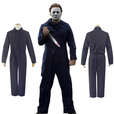 Moonlight panic cos costume Michael Myers cos costume Halloween cosplay costume