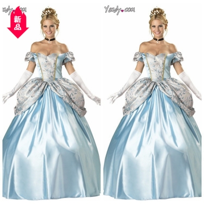 European court costume Sissi Princess Halloween Snow White costume Deluxe version Cinderella cosplay costume