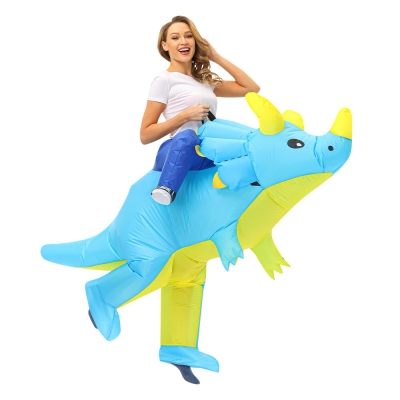 riceratops Admit Costume Party Halloween Animal Inflatable Costume