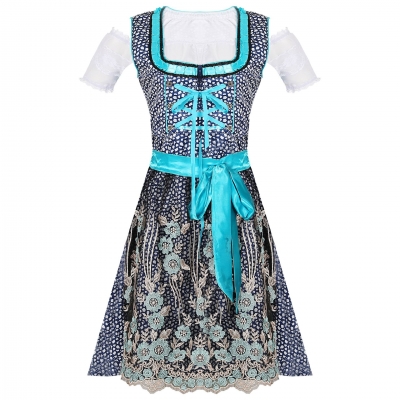 S-3XL new German traditional Oktoberfest clothing bar work clothes Alps ethnic adult female