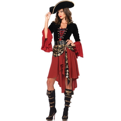 Halloween costume masquerade pirate cos captain Jack adult female pirates of the Caribbean performance clothes