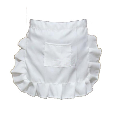 Cute lace short apron half body apron restaurant small apron half waiter apron chef apron