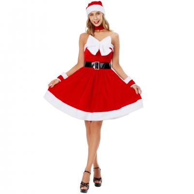 Game Uniform cosplay Christmas clothes Christmas clothing Christmas clothing Christmas costumes Christmas clothes