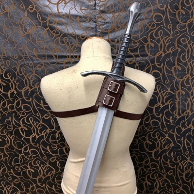 European medieval swordsman strap -style sword set drama interpretation cosplay photography Halloween props