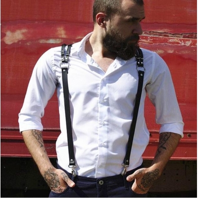 New men's belt suspenders belt trend clip belt