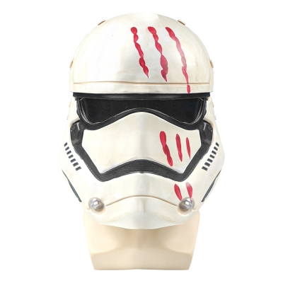 Star Wars Episode IX Stormtrooper Latex Mask Helmet Halloween Perimeter Cosplay props