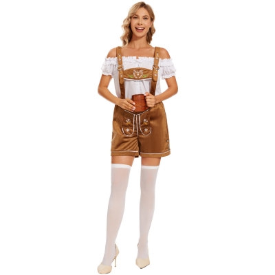 Oktoberfest Party Suspenders Costume