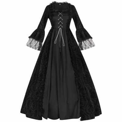 New medieval women's clothing Amazon Renaissance women's medieval clothing Irish long dress