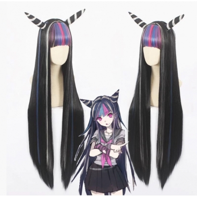 Danganronpa 2 Danganronpa Mioda Yuibuki cos wig horn shape cosplay