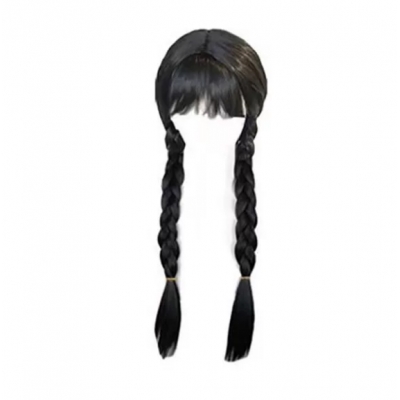Wednesday Addams cos wig
