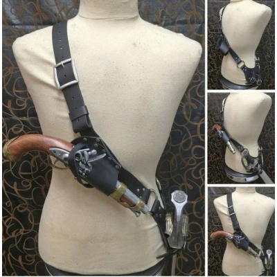 Retro European and American medieval holsters, sword sheaths, belts, and suspenders available, Legend of Zelda series.