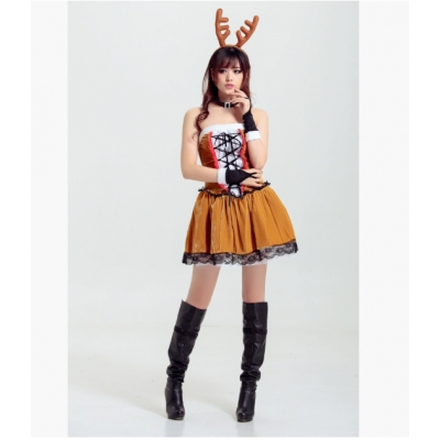 New Christmas costumes, uniforms, bar/DS stage outfits, party costumes, adult reindeer Christmas outfits