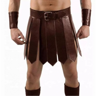 Hot sale European Viking style medieval belt Roman skirt warrior role play costume