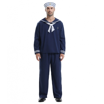 Halloween costumes, foreign trade style, sailor suits, role play uniforms, stage performances, sailing costumes, pilots