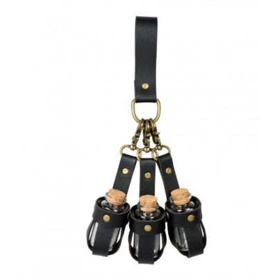 Renaissance hiking skirt hooks and rings cosplay metal double ring buckles medieval skirt belt accessories