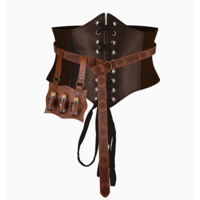 Medieval Magic Bottle Halloween Potion Bottle Set Women's Cosplay Costume Props and Accessories