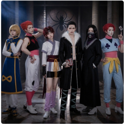 Hunter x Hunter cosplay costume, Halloween Kurapika cosplay anime character costume