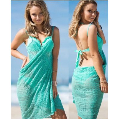 Hot design underwear cover up sexy beach dress for ladies