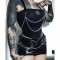 2024 new hot girl top Diablo sexy pentagram chain camisole small vest female