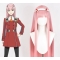 DARLING in the FRANXX 02 cos wig Strelitzia national team heroine