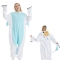 Train Your Dragon White Dragon Cartoon Animal One-Piece Pajamas Polar Fleece Halloween Performance Onesie