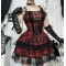 Dark Gothic style light music girl plaid dress 2025 new sexy hot girl plaid skirt female