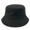 Direct selling double-sided bucket hat embroidery printing men and women solid color flat top bucket hat bucket hat