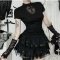Dark Gothic style starry puffy skirt pants 2025 new fashion versatile personality hot girl skirt short women