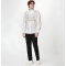 2025 European and American new fashion Gothic ruffled stand collar long sleeve men's tie shirt pleated cuffs men's shirt