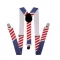 New arrival American Independence Day Patriotic Vest Accessory Set American Flag Headband Vest