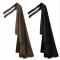 Steampunk Cape Half Shoulder Cloak with Belt Black Cape Cloak Medieval Halloween Costume