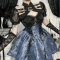 Dark new Chinese style short-sleeved cardigan 2025 new Gothic style fashion all-match shawl cardigan
