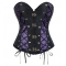 New European and American retro palace corset steam punk chain gothic corset Halloween fishbone clothes