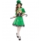 Halloween costume show, Western European folk festival St. Patrick's Day, Irish leprechaun and dwarf performance dress