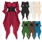 2025 Halloween costume medieval Victorian Renaissance court style retro irregular dress for women