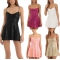 2025 new European and American spring and summer sleeveless dress with suspenders and butterfly sequins mini skirt princess style temperament