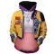 New Korean girl group K-POP Demon Hunter girl group cos clothing Rumi cosplay sweater jacket clothing (children)