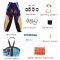 Demon Hunter Girls Group Cosplay Costume Zoe Girls Group K-POP Halloween Anime Character Performance Costume