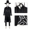Saga Boys boy group Qin Yu cosplay costume Beibi black singing costume suit