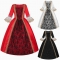 New European and American retro medieval Renaissance Victorian court dress for stage performance